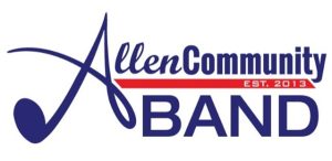 image showing the logo for the Allen Community Band