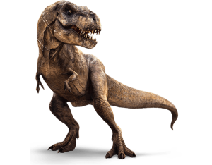 Image of an animatronic dinosaur