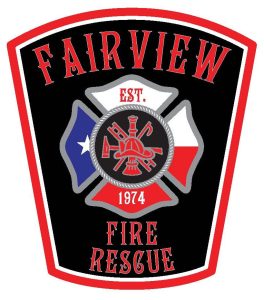 An image of the Fairview Fire Rescue uniform patch