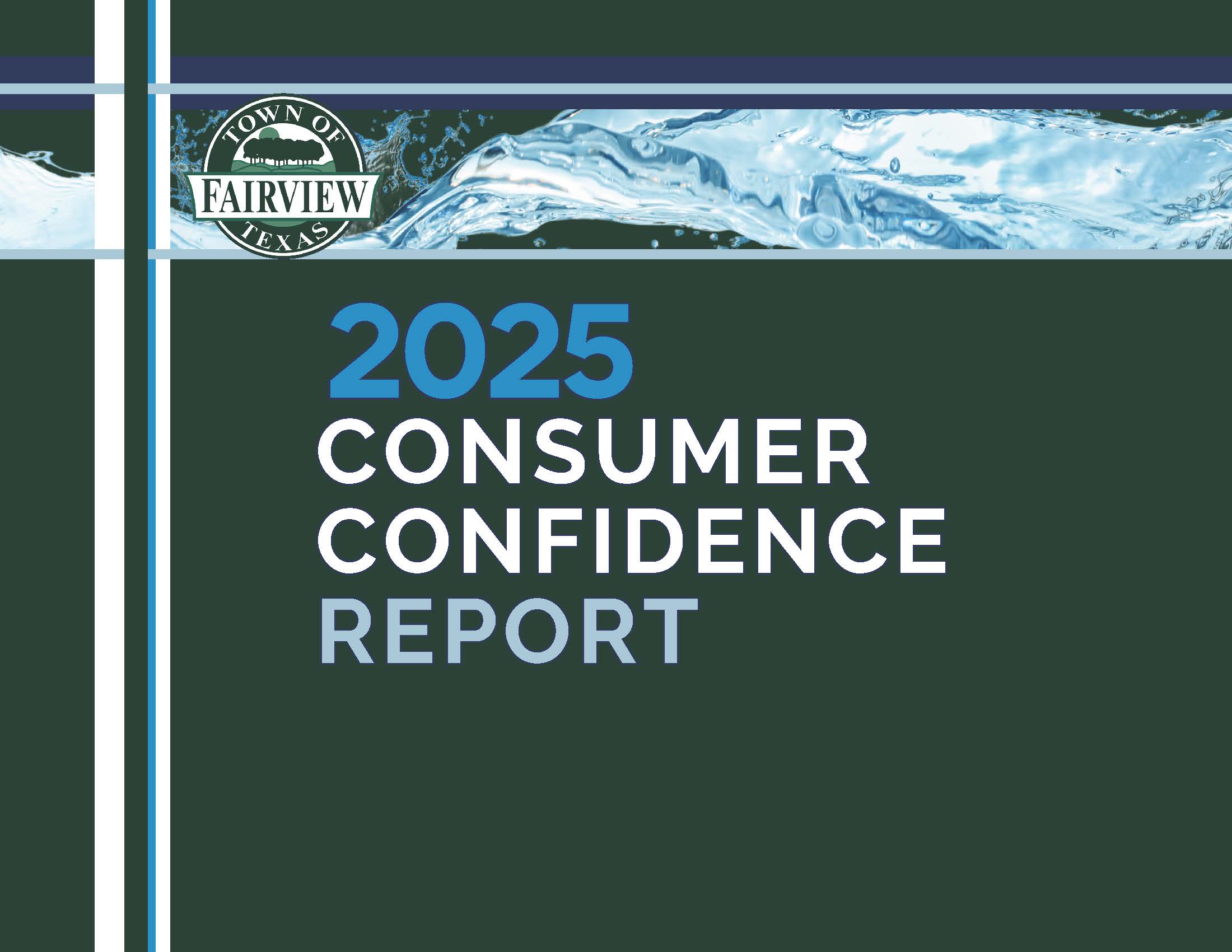 Image of the cover of the 2025 Consumer Confidence Report Image of the cover of the 2025 Consumer Confidence Report