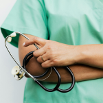 Image of a health care provider with a stethoscope Image of a health care provider with a stethoscope